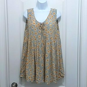 Vintage 90's Atlast & Co Baby Doll Floral Dress